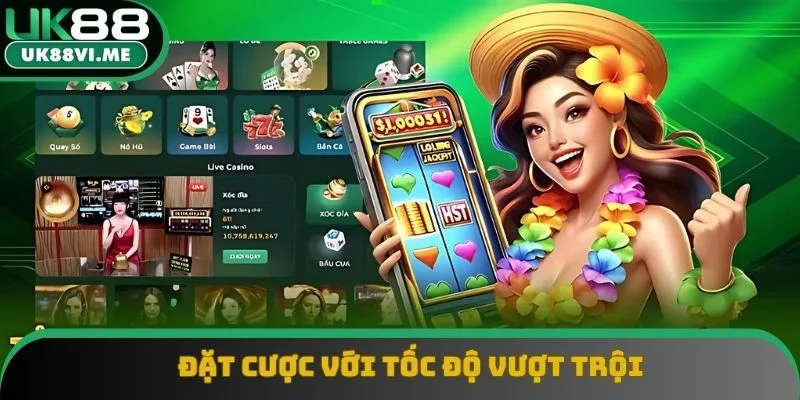 Đặt cược với tốc độ vượt trội Đặt cược với tốc độ vượt trội